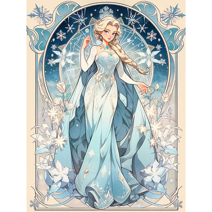 Princess - 11CT Stamped Cross Stitch 50*65CM