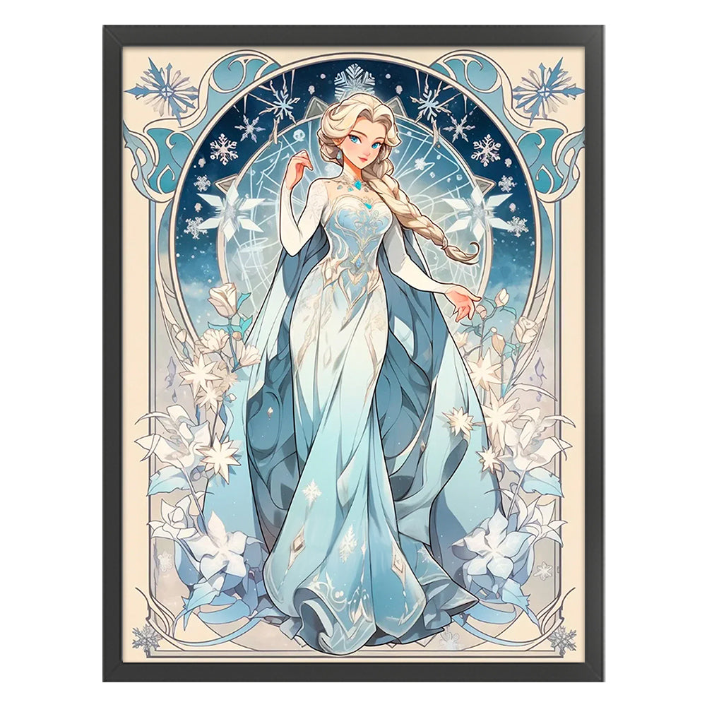 Princess - 11CT Stamped Cross Stitch 50*65CM