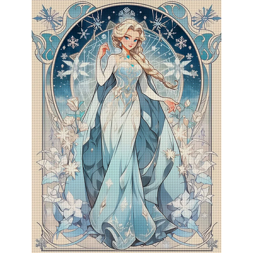 Princess - 11CT Stamped Cross Stitch 50*65CM