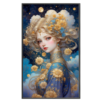 Princess - 11CT Stamped Cross Stitch 50*85CM