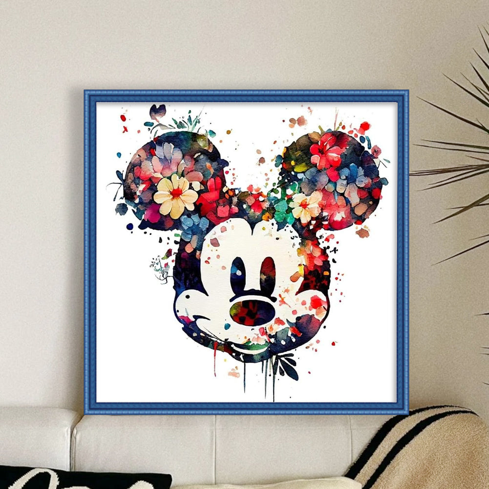 Mickey Avatar - 11CT Stamped Cross Stitch 40*40CM