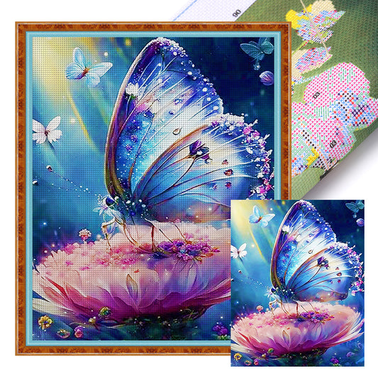 Fantasy Butterfly - 11CT Stamped Cross Stitch 40*50CM