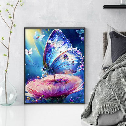 Fantasy Butterfly - 11CT Stamped Cross Stitch 40*50CM