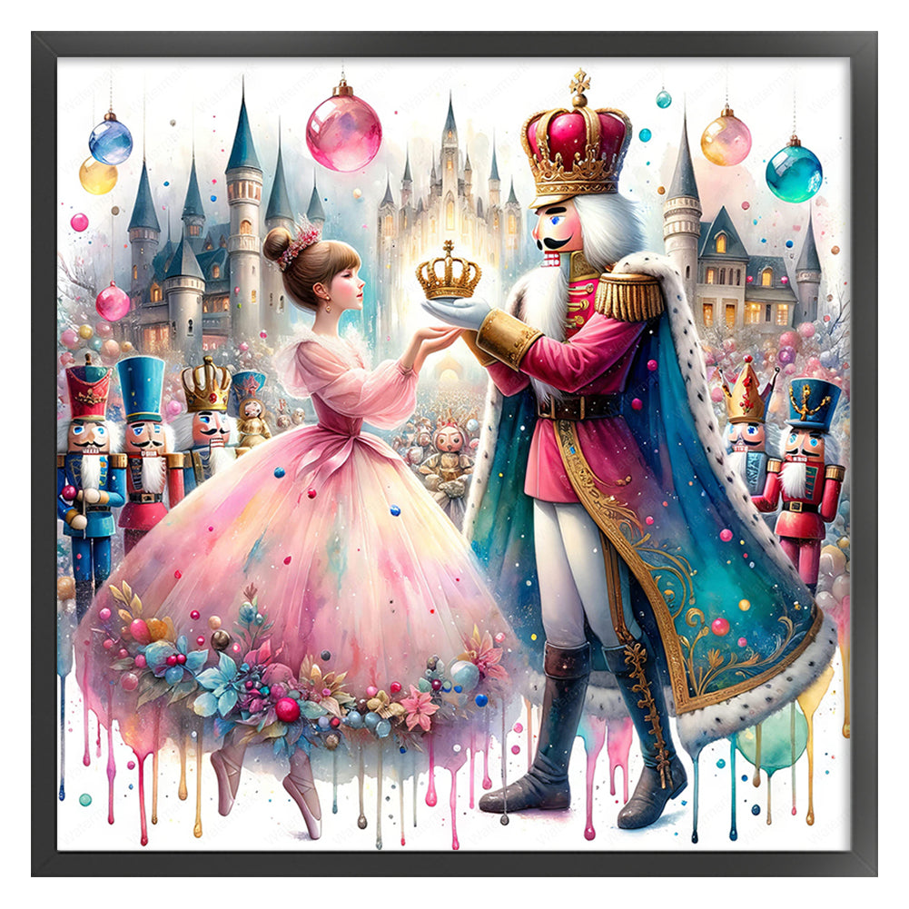 Nutcracker - 11CT Stamped Cross Stitch 60*60CM