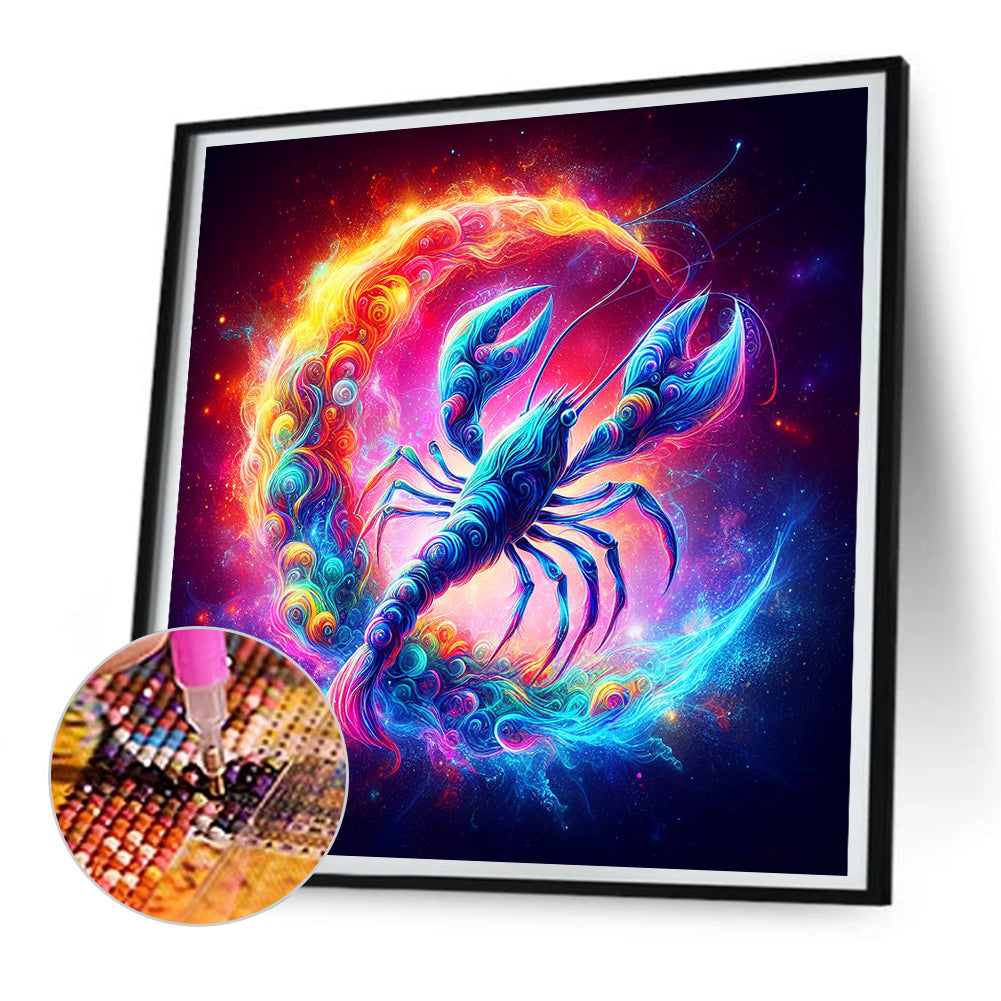 Vibe Scorpion - Full Round Drill Diamond Painting 30*30CM