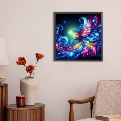 Atmosphere Dazzling Bird - Full Round Drill Diamond Painting 30*30CM
