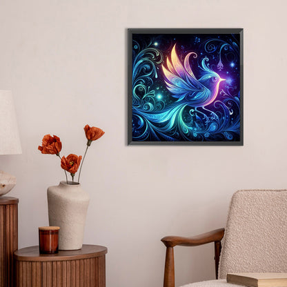 Atmospheric Colorful Bird - Full Round Drill Diamond Painting 30*30CM