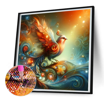 Atmosphere Cloud Bird - Full Round Drill Diamond Painting 30*30CM