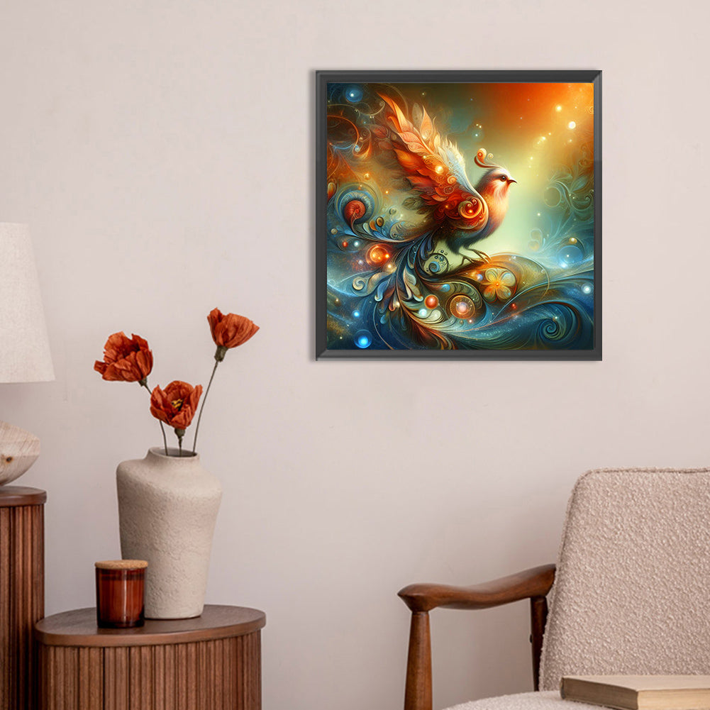 Atmosphere Cloud Bird - Full Round Drill Diamond Painting 30*30CM