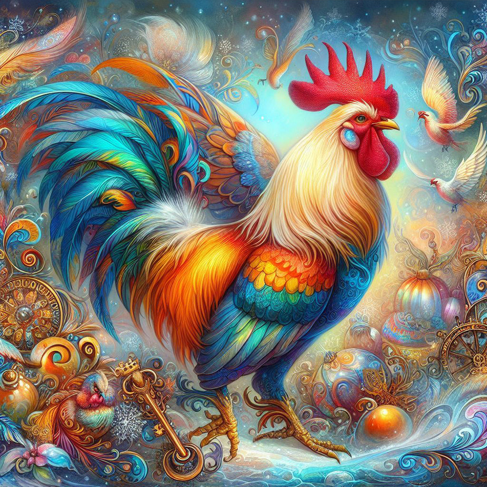 Vibe Cock - Full Round Drill Diamond Painting 30*30CM