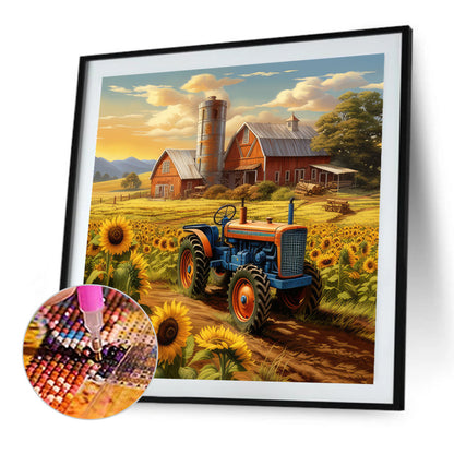 Farm Life - Full Square Drill Diamond Painting 40*40CM