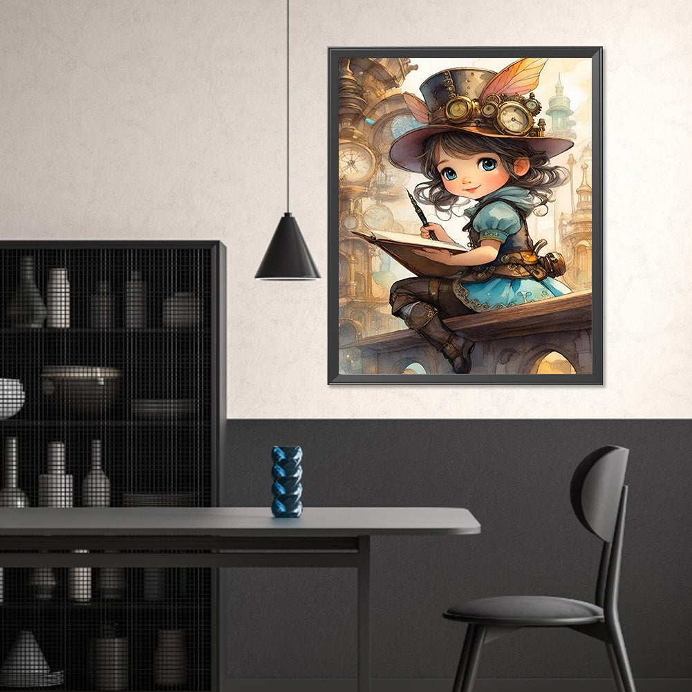 Elf Ear Girl - Full Square Drill Diamond Painting 40*50CM