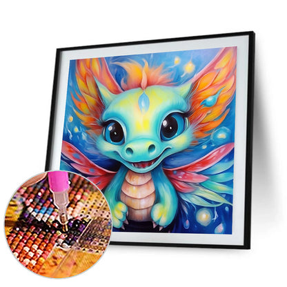 Dragon - Full Round Drill Diamond Painting 30*30CM