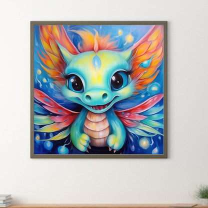 Dragon - Full Round Drill Diamond Painting 30*30CM