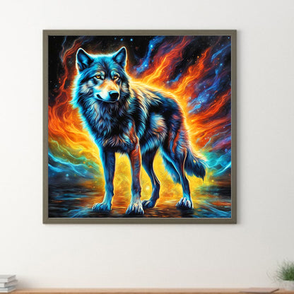 Wolf - Full Round Drill Diamond Painting 30*30CM