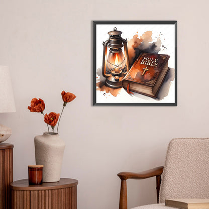 God Bless You Bible - Full Round Drill Diamond Painting 30*30CM