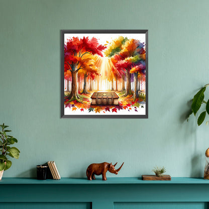 God Bless You Bible - Full Round Drill Diamond Painting 30*30CM