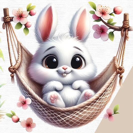 Easter Bunny - Full Round Drill Diamond Painting 30*30CM
