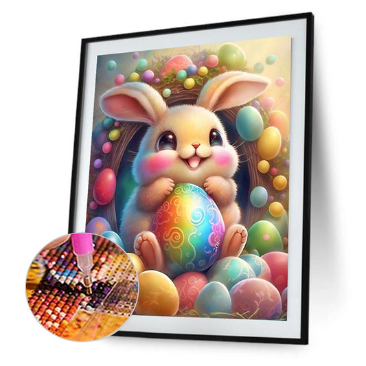 Easter Bunny - Full Round Drill Diamond Painting 40*50CM