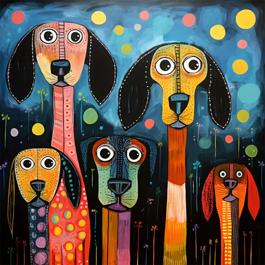 Color Puppy - Full Round Drill Diamond Painting 30*30CM