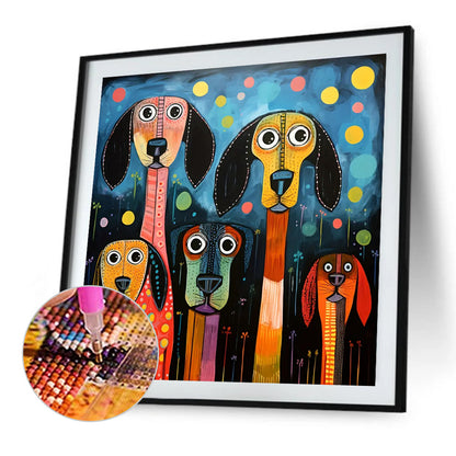 Color Puppy - Full Round Drill Diamond Painting 40*40CM