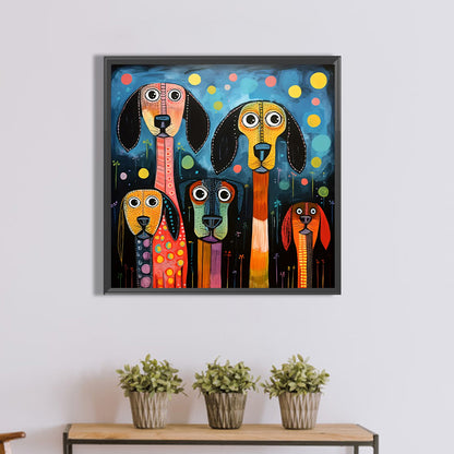 Color Puppy - Full Round Drill Diamond Painting 40*40CM