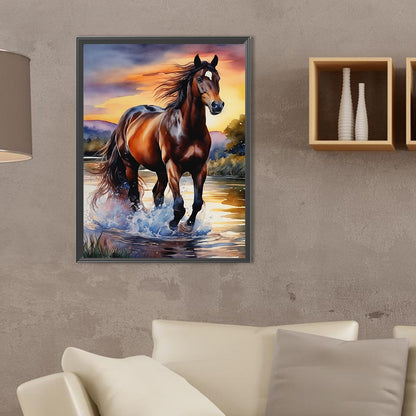 Horse - Full Square Drill Diamond Painting 30*40CM