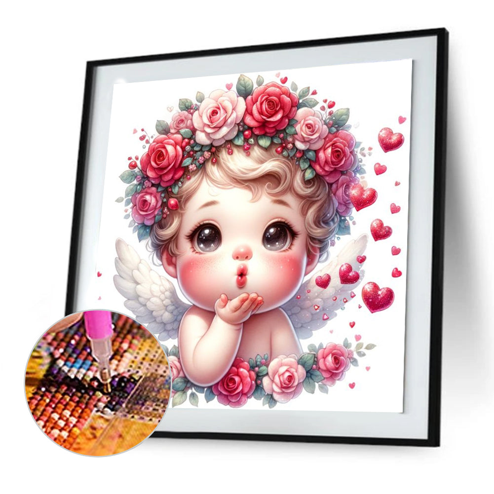 Angel Baby - Full Round Drill Diamond Painting 30*30CM