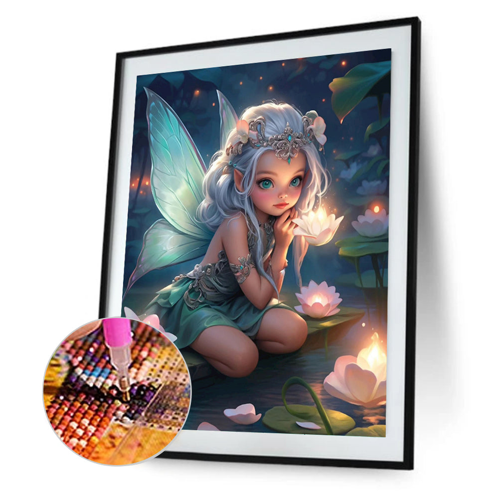 Elf Girl - Full Round Drill Diamond Painting 30*40CM