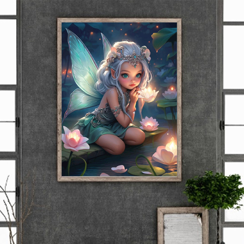 Elf Girl - Full Round Drill Diamond Painting 30*40CM