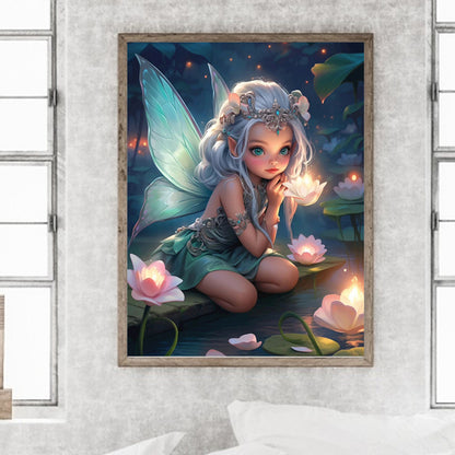 Elf Girl - Full Round Drill Diamond Painting 30*40CM