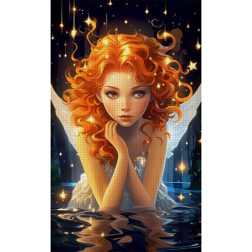 Butterfly Fairy - 11CT Stamped Cross Stitch 45*70CM