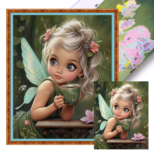 Butterfly Fairy - 11CT Stamped Cross Stitch 40*50CM