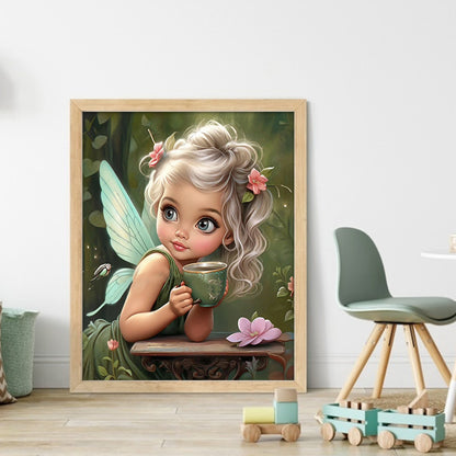 Butterfly Fairy - 11CT Stamped Cross Stitch 40*50CM