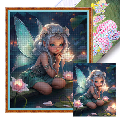 Butterfly Fairy - 11CT Stamped Cross Stitch 40*50CM