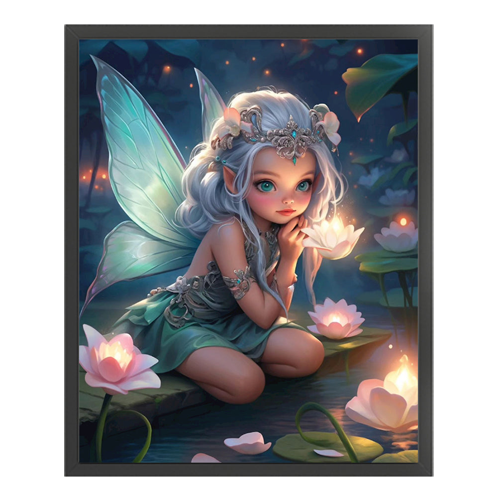 Butterfly Fairy - 11CT Stamped Cross Stitch 40*50CM