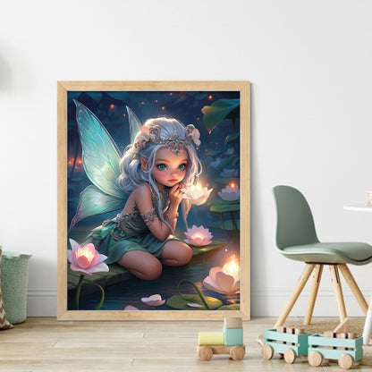 Butterfly Fairy - 11CT Stamped Cross Stitch 40*50CM