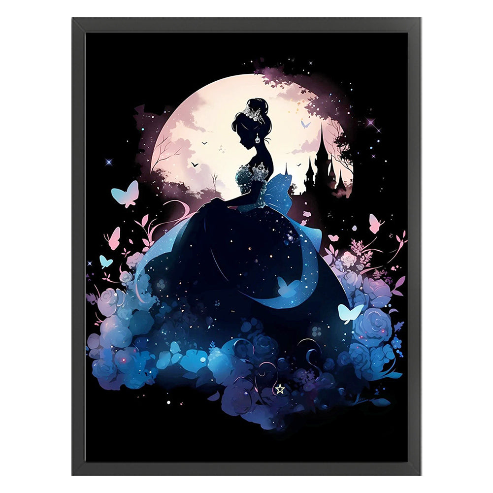 Disney Princess Tiana - 11CT Stamped Cross Stitch 50*65CM