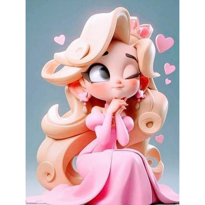 Sweet Princess - Full Round Drill Diamond Painting 30*40CM