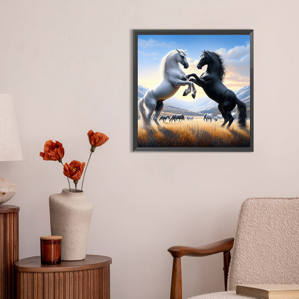 Horse - Full Round Drill Diamond Painting 30*30CM