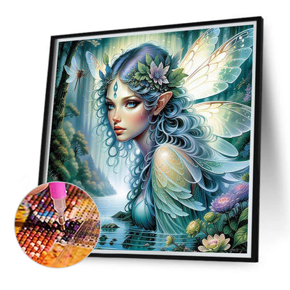 Elf Girl - Full Round Drill Diamond Painting 40*40CM