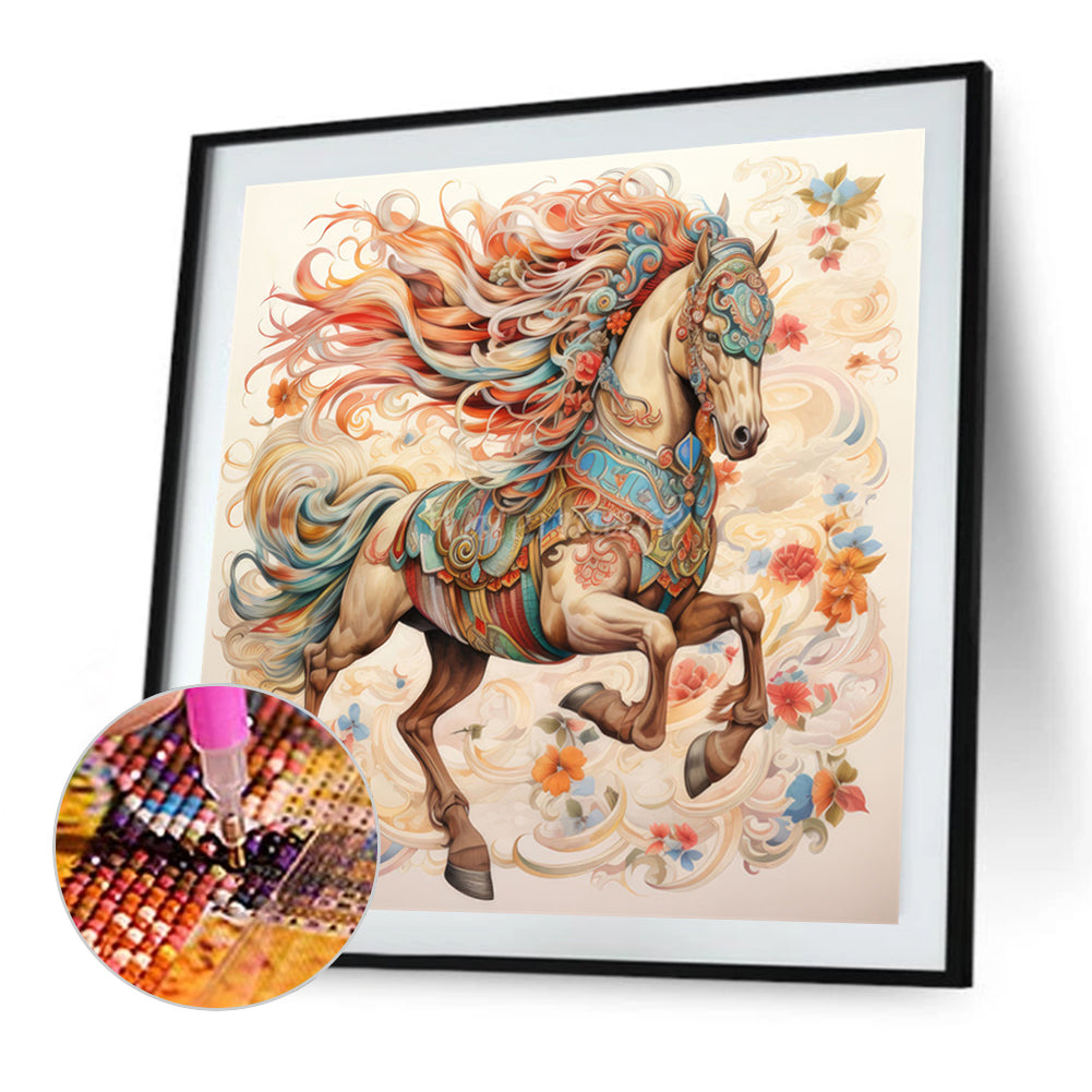 Galloping Horse - Full Square Drill Diamond Painting 40*40CM