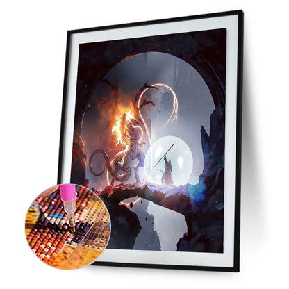 Alien Beast War - Full Round Drill Diamond Painting 30*40CM