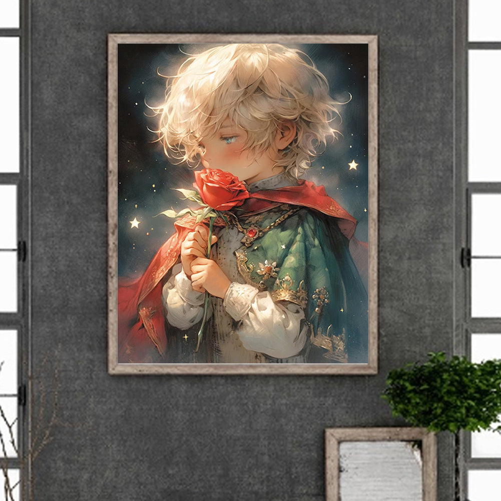 Little Prince - Full Round Drill Diamond Painting 40*50CM