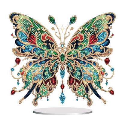 Handmade Beauty Butterfly Desktop Diamond Art Kits for Home Office Desktop Decor