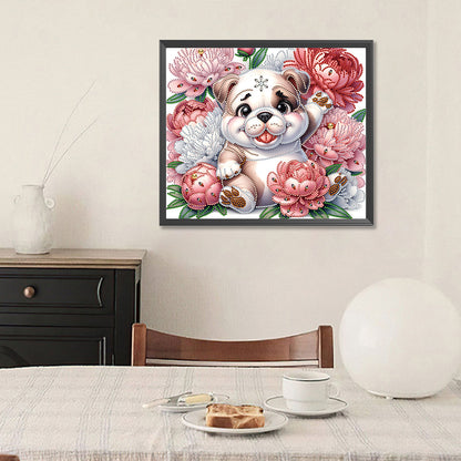 Bulldog - Special Shaped Drill Diamond Painting 35*30CM