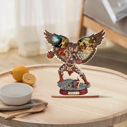 Special Shape Desktop Diamond Art Kits Cartoon Angel Desktop Decor (Angel)
