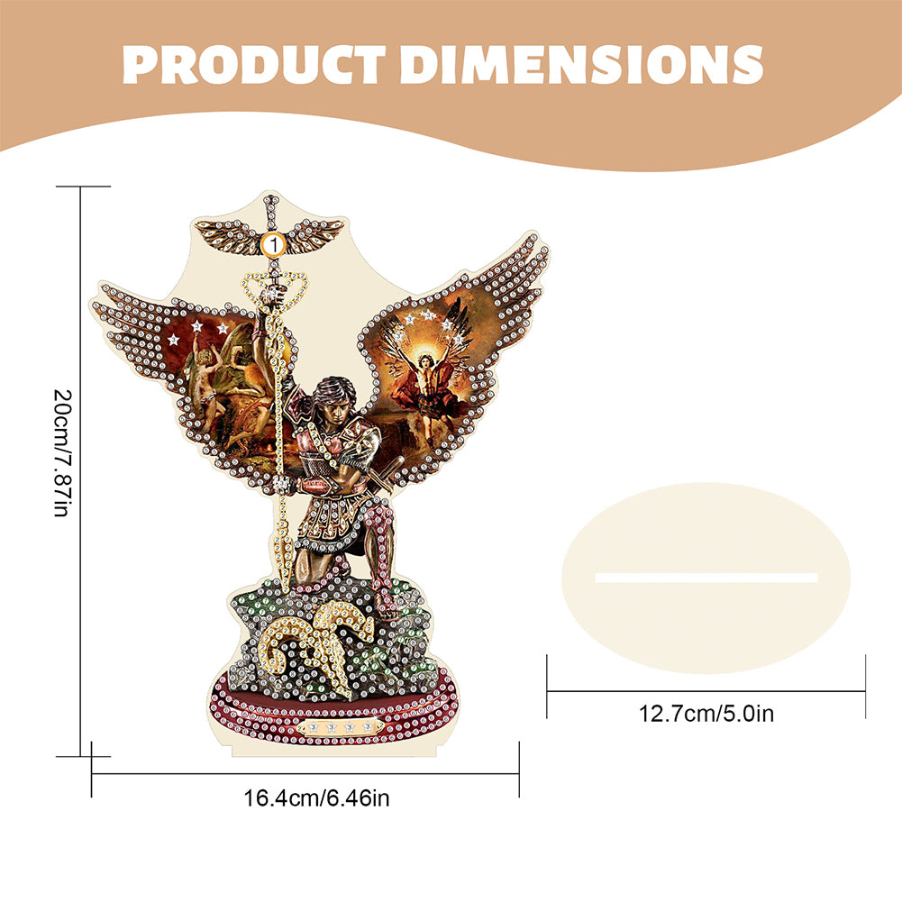 Special Shape Desktop Diamond Art Kits Guardian Angel Decor (Guardian Angel)