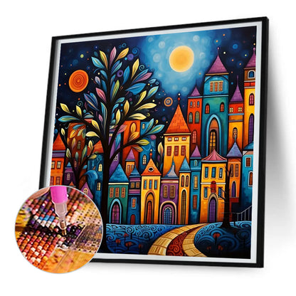 Color House - Full Round Drill Diamond Painting 30*30CM