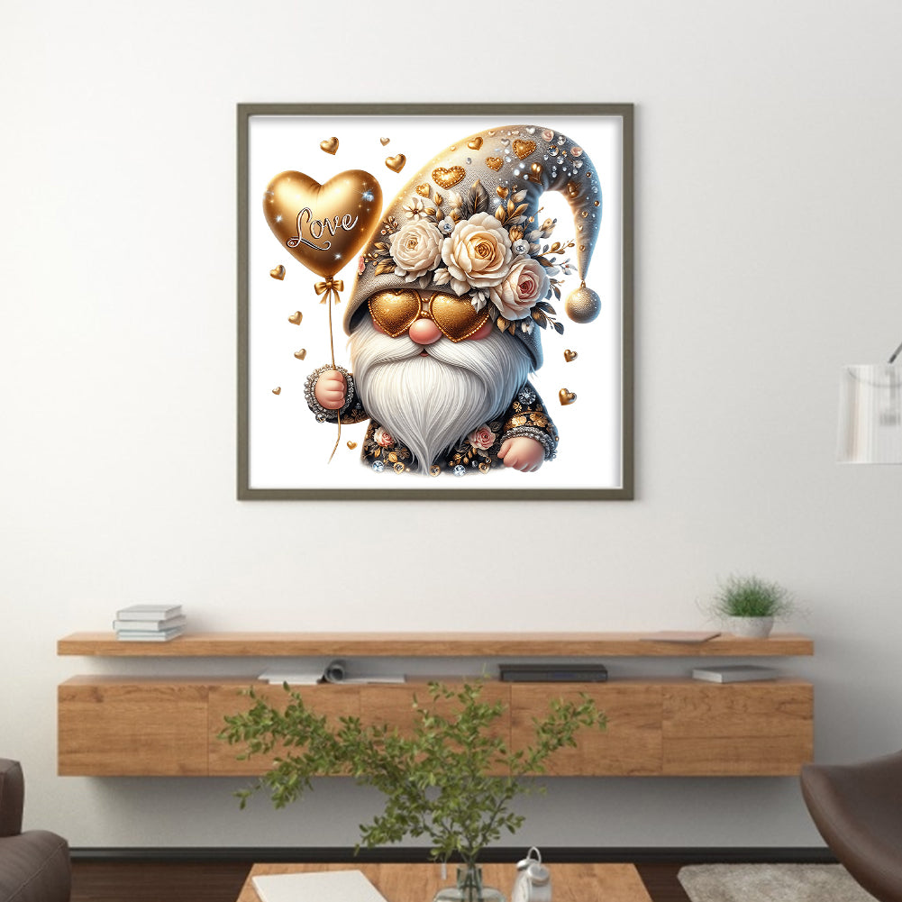 Caring Goblin - 11CT Stamped Cross Stitch 40*40CM